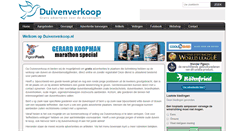 Desktop Screenshot of duivenverkoop.nl
